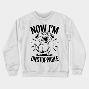 Asthma Warrior Now I'm Unstoppable Crewneck Sweatshirt